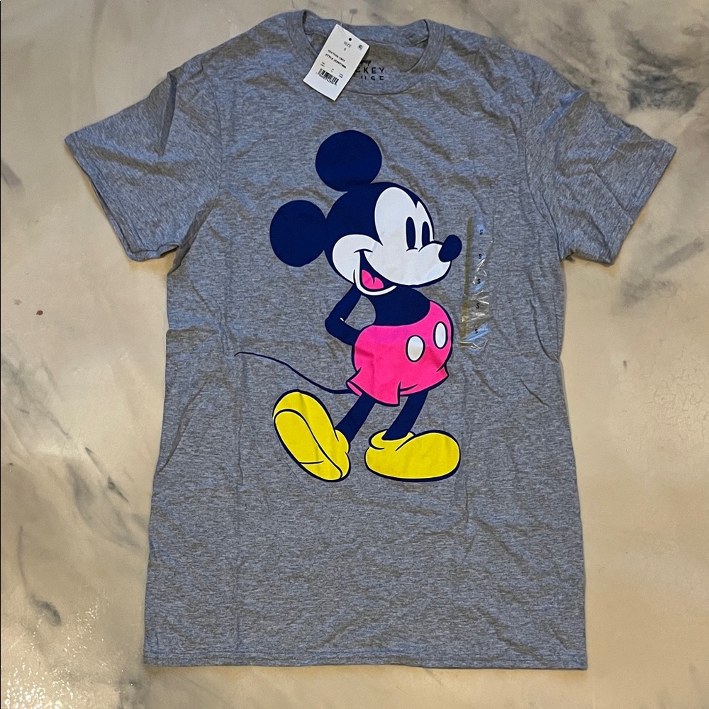 Mickey Mouse Gray T-Shirt